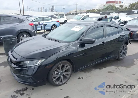2021 Honda Civic Sport from USA, damaged, VIN 19XFC2F84ME203206